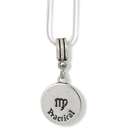 Virgo Astrology Sign Horoscope Charm Necklace
