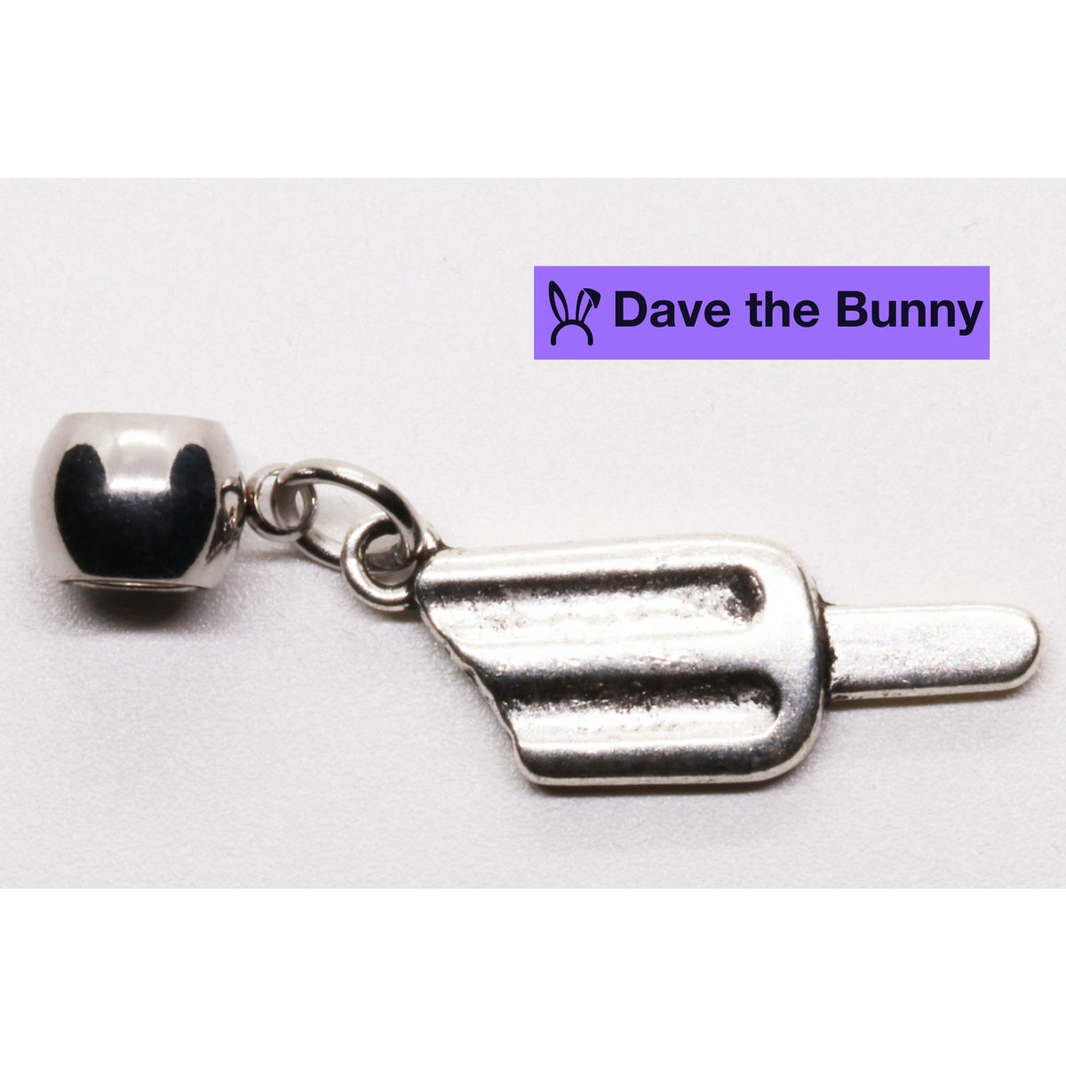 Popsicle Charm Necklace with Stainless Steel Snake Chain