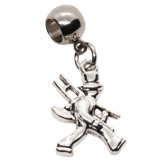 Handyman Charm with Stainless Steel Connector