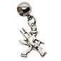 Handyman Charm with Stainless Steel Connector
