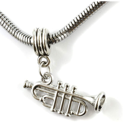 Trumpet Bracelet - Music Instrument Jewelry for Musician
