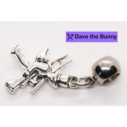 Handyman Charm Necklace with Stainless Steel Snake Chain