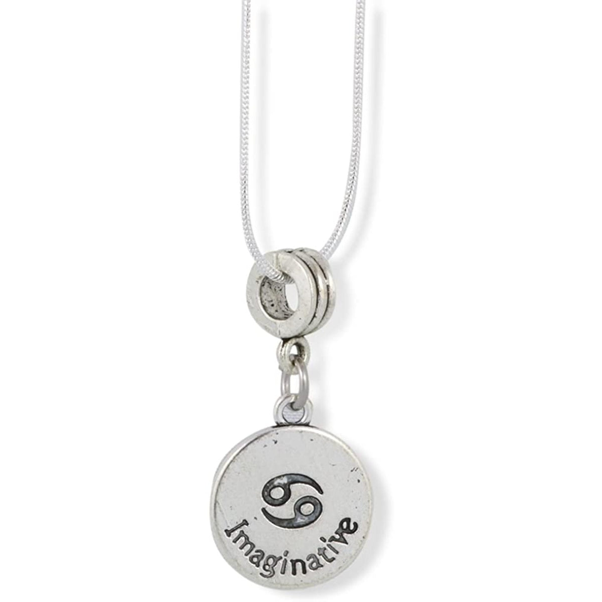 Cancer Astrology Horoscope Charm Necklace