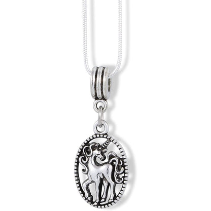 Unicorn Mythical Creature Charm Necklace