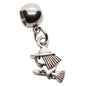 Good Witch Charm with Stainless Steel Connector