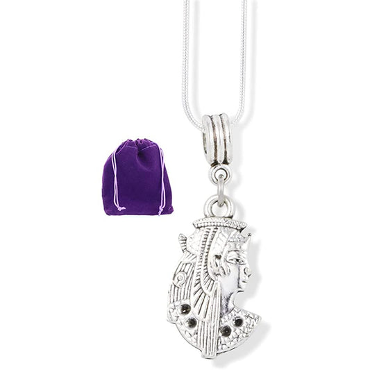 Egyptian Royalty Formal Head Dress Charm Necklace