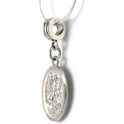 St Michael Necklace - A Saint Michael Pendant Protection