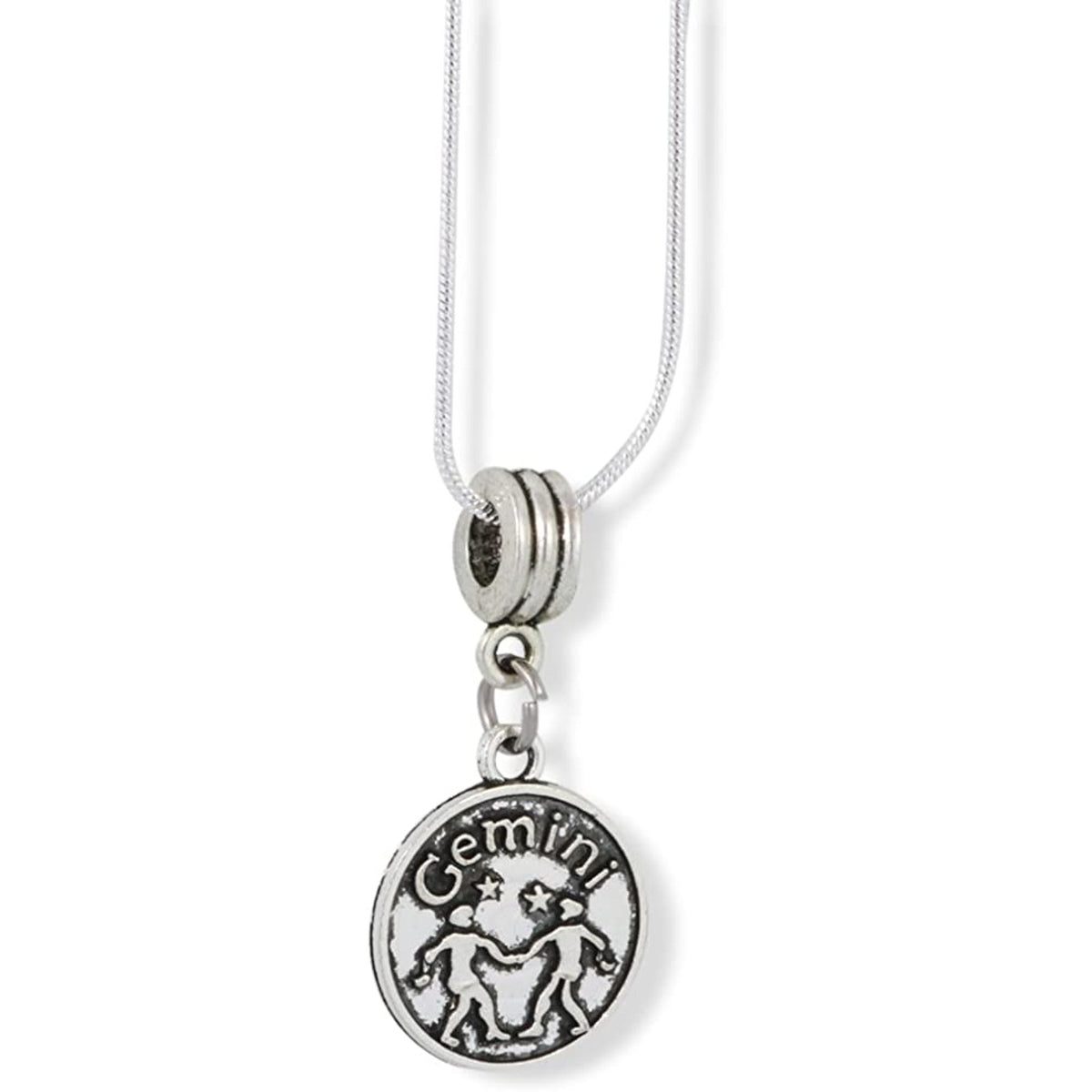 Gemini Astrology Horoscope Charm Necklace