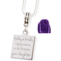Today a Bride, Tomorrow a Wife, Forever Your Daughter Necklace
