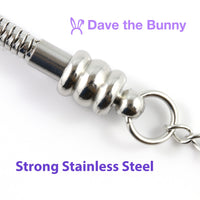 Music Note Plastic Charm Stainless Steel Bracelet