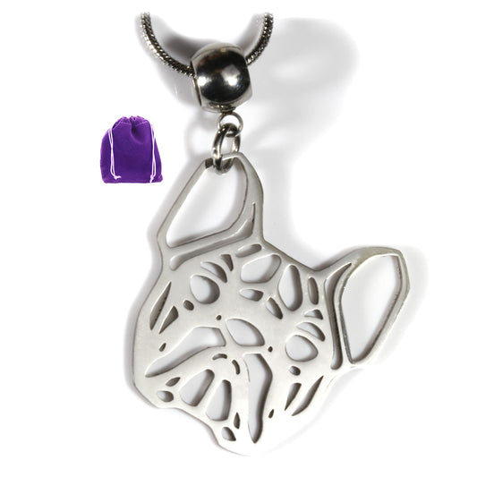 French Bulldog Frenchie Charm Necklace