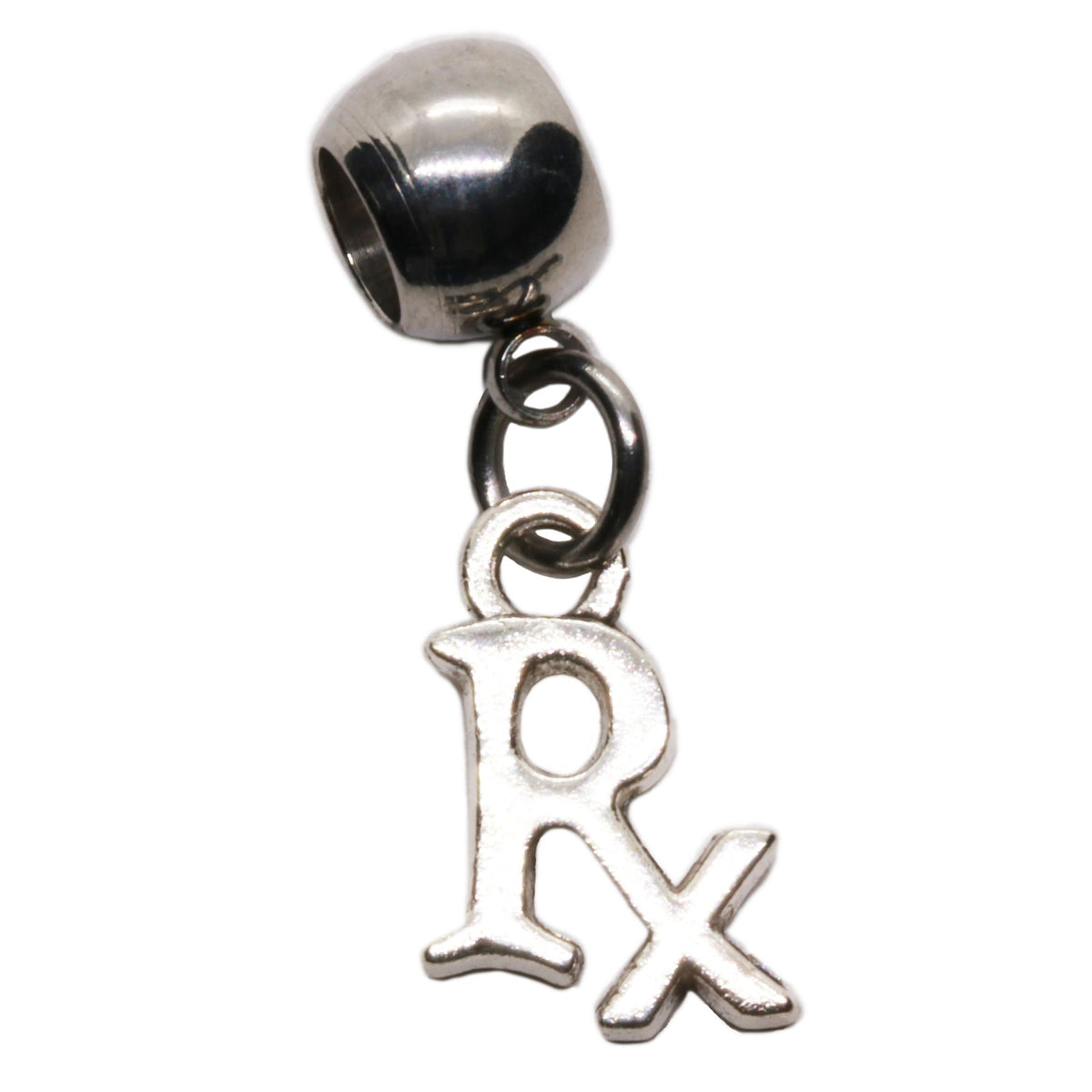 Rx Charm with Stainless Steel Connector