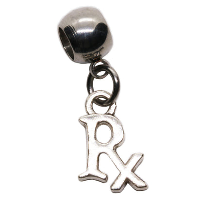 Rx Charm with Stainless Steel Connector