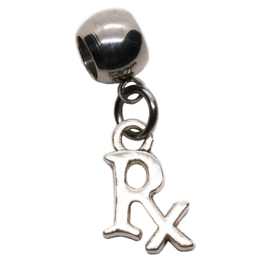 Rx Charm with Stainless Steel Connector