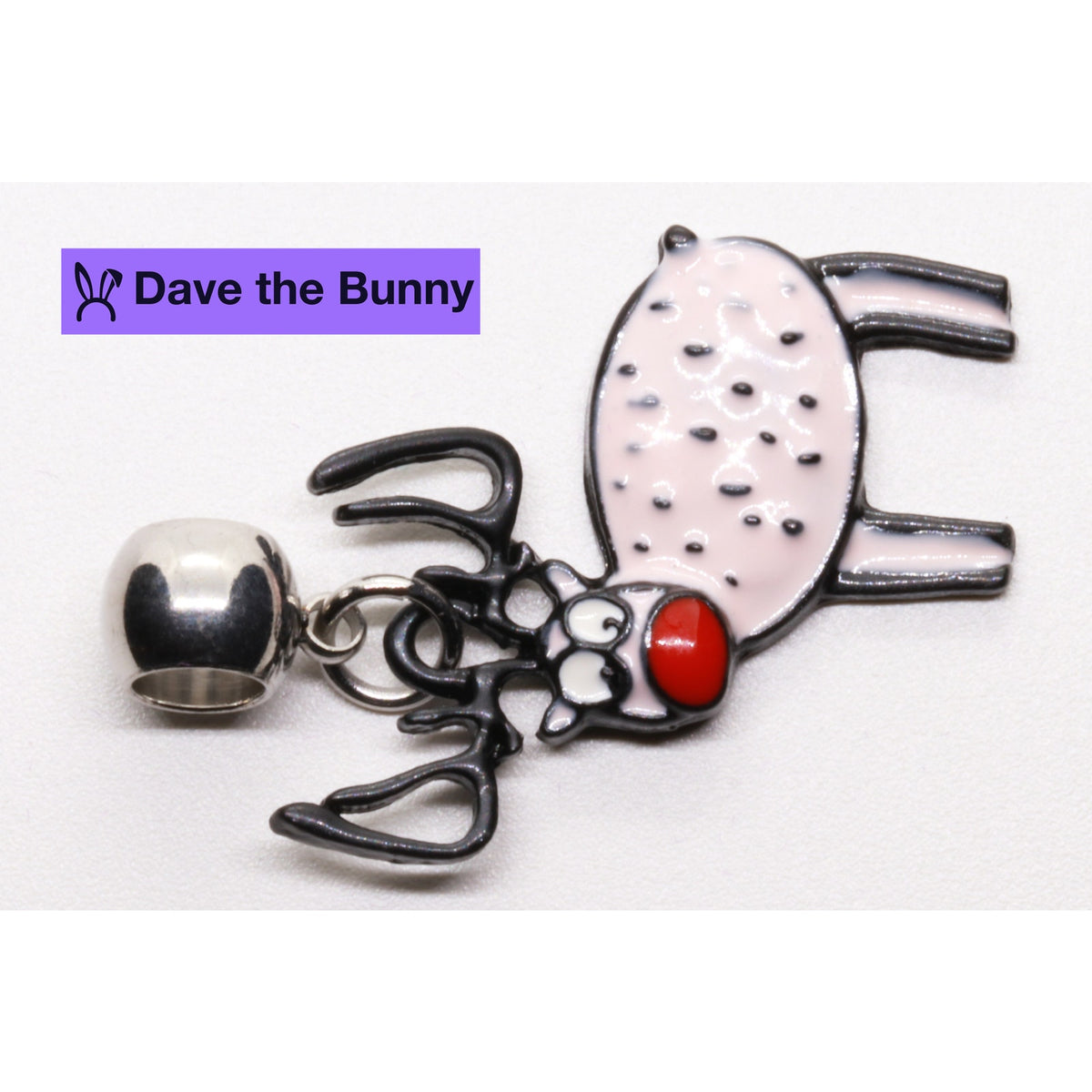 Deer Charm Necklace with Stainless Steel Snake Chain
