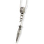 Umbrella Charm Necklace with Stainless Steel Snake Chain