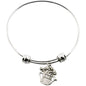 Gardening Plant Watering Can Charm Bangle Bracelet