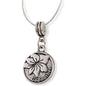 Godmother Charm Necklace with Stainless Steel Snake Chain