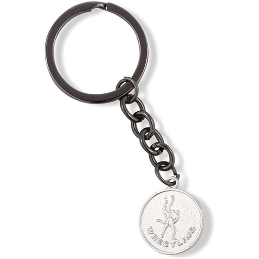 Wrestling Charm Keychain