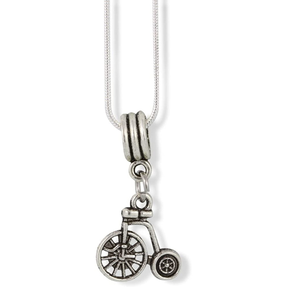 Pennyfarthing Cycle Bicycle Charm Necklace