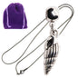 Shell Conch Charm Necklace with Stainless Steel Snake Chain