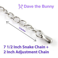 Saint Teresa St Snake Chain Charm Bracelet