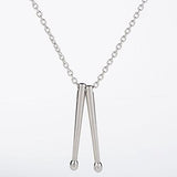Drumstick Necklace for Men | Drummer Gifts Women Stainless Steel Pendant Necklace Charm Jewelry