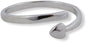 Emerald Park Jewelry Heart Love Wedding Band Silver Plated Adjustable Ring