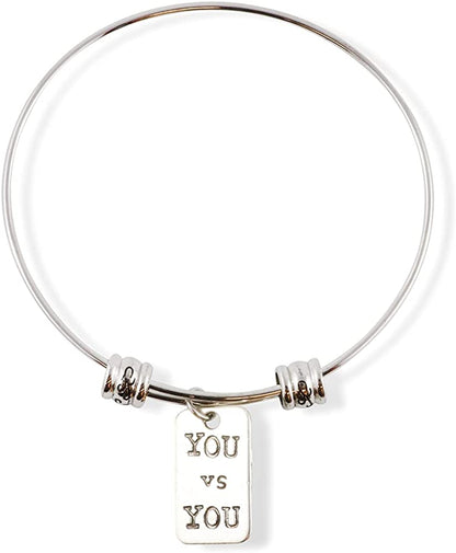 Emerald Park Jewelry You vs You Fancy Charm Bangle