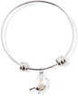 Fat Bird Fancy Charm Bangle
