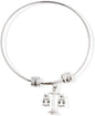 Emerald Park Jewelry Justice Law Scale Fancy Charm Bangle