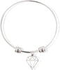 Emerald Park Jewelry Geometric Diamond Fancy Charm Bangle