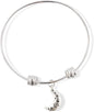 Moon with Stars Fancy Charm Bangle