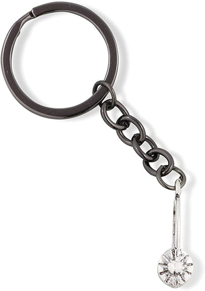 Emerald Park Jewelry Headphones Charm Keychain