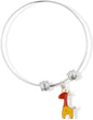 EPJ Giraffe with Four Horns and Tail Fancy Charm Bangle