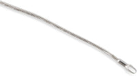 St Benedict Necklace | St Benedict Medals Pendant on a 22 inch Stainless Steel Snake Chain Medallas de Hombre Gift for Men or Women Medalla de San Benito Saint Benedict Necklace of Protection