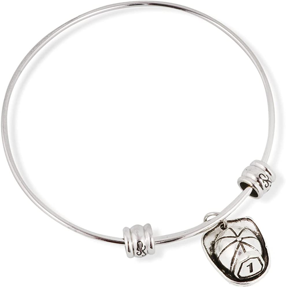 Fire Fighter Fireman Helmet Hat Fancy Bangle