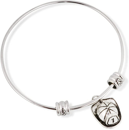 Fire Fighter Fireman Helmet Hat Fancy Bangle