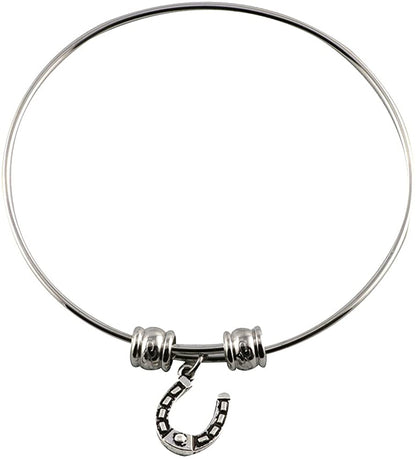 Horseshoe Good Luck Bangle
