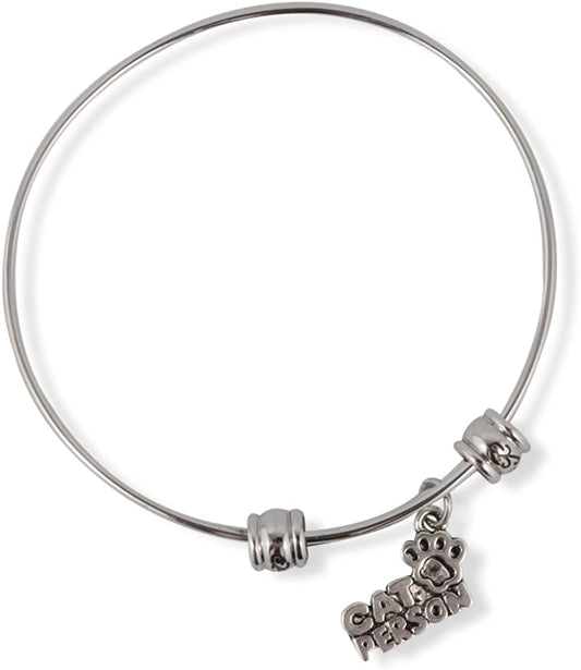 Emerald Park Jewelry Cat Person Fancy Bangle