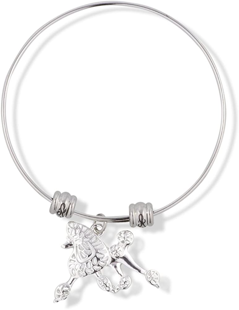 EPJ Poodle Dog Fancy Charm Bangle