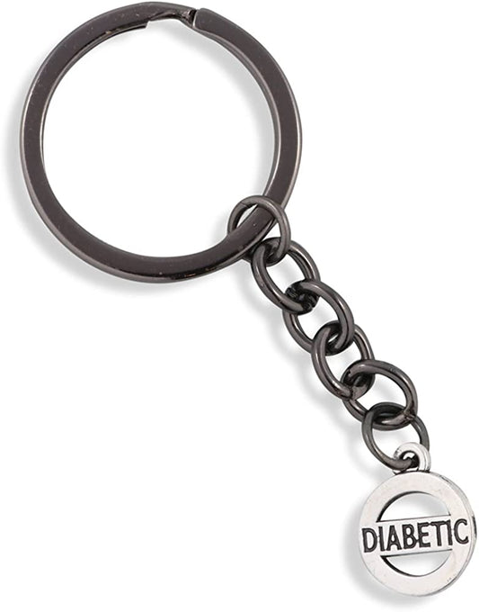 Diabetic Charm Keychain