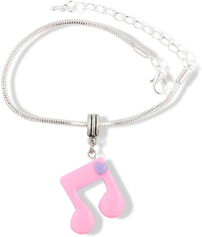 EPJ Music Note Plastic Bracelet