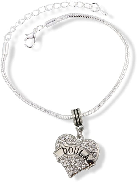 Emerald Park Jewelry Doula Bracelet | Snake Chain Charm Bracelet