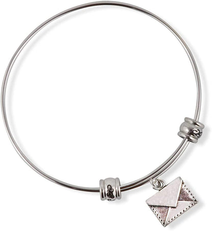 Mail Envelope Snail Mail Fancy Bangle