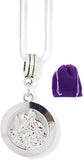 St Christopher Necklace | Charm Snake Chain Pendant