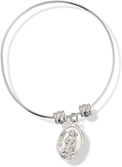 EPJ St Martha Bracelet | Saint Martha Fancy Charm Bangle