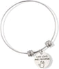 EPJ Live Long and Prosper Text Fancy Charm Bangle