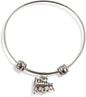 Cheer Leader Mom Megaphone Fancy Bangle