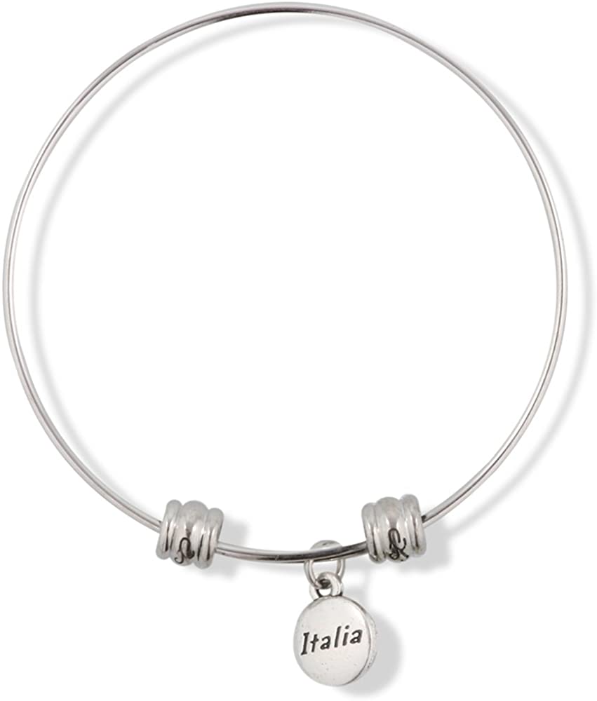 EPJ Italian Italia Italy Charm Gift for Kids Women Men Girls Italians and Boys Italy Country Gifts Stuff Accessories Heart Decor